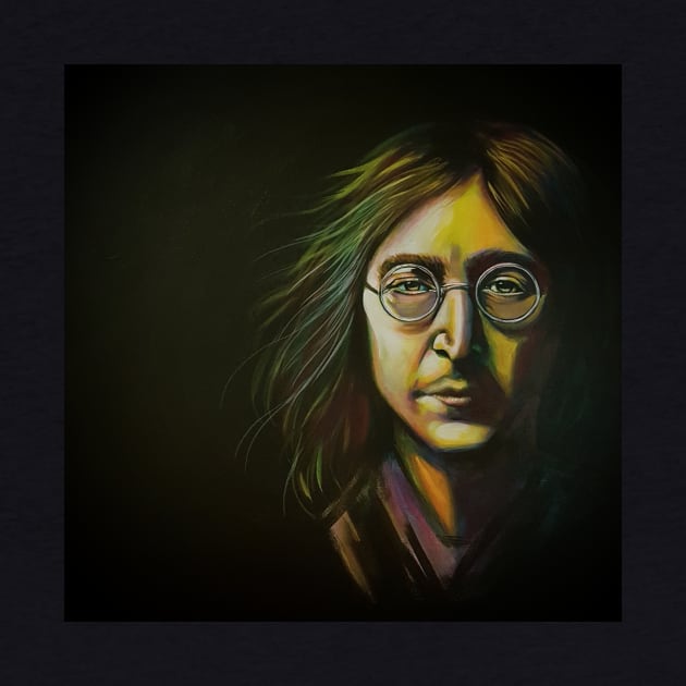 John Lennon Imagine by StephaniePerryArt